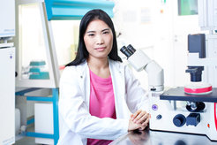 Dr. Yang Liu, Postdoktorandin am Max-Planck-Institut für molekulare Biomedizin in Münster