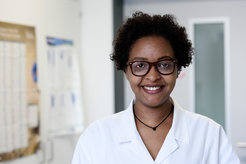 Visiting researcher at the Cells-in-Motion Cluster of Excellence: Lulit Tilahun Wolde from Ethiopia.