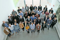 Group photo of the participants taken on October 17 at the Annual Retreat