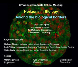 13<sup>th</sup> Annual CiM-IMPRS Graduate School Meeting: Beyond the biological borders